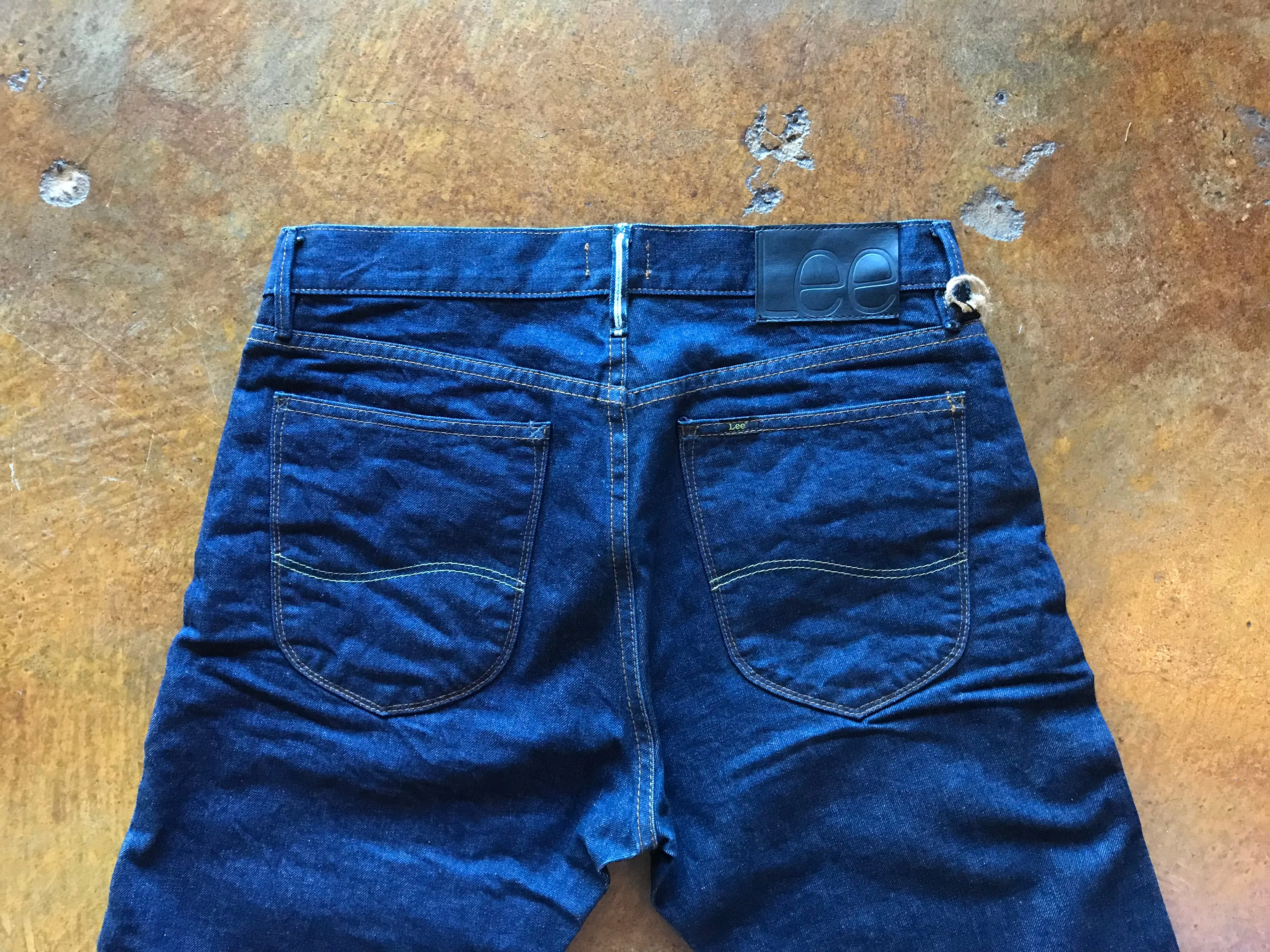 7B10202 Lee 101 USA Slim Narrow KC Wet 1942 Relic