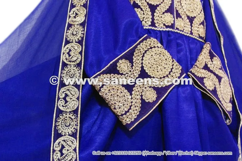 Afghan Dress In Blue Color