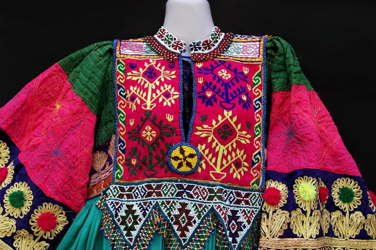 Afghan Dress Light Blue