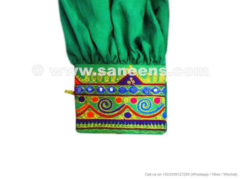 Afghan Gown Dress In Red Color