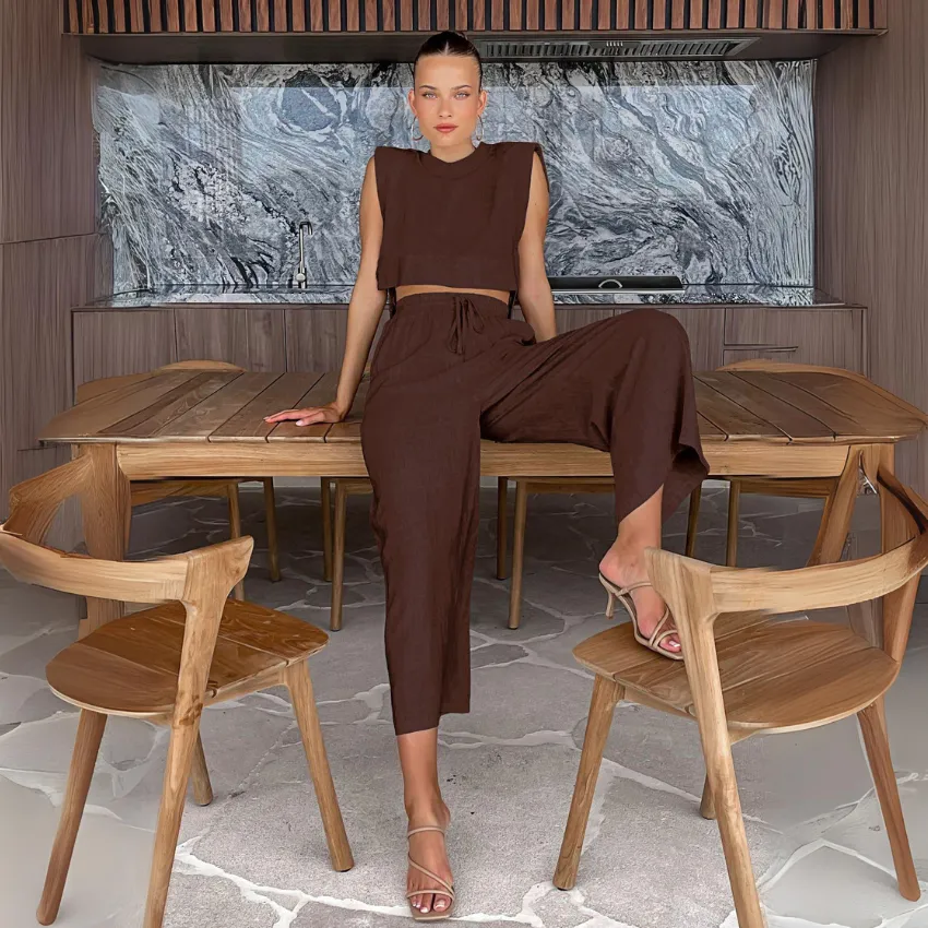 Amélie Duo Linen Set