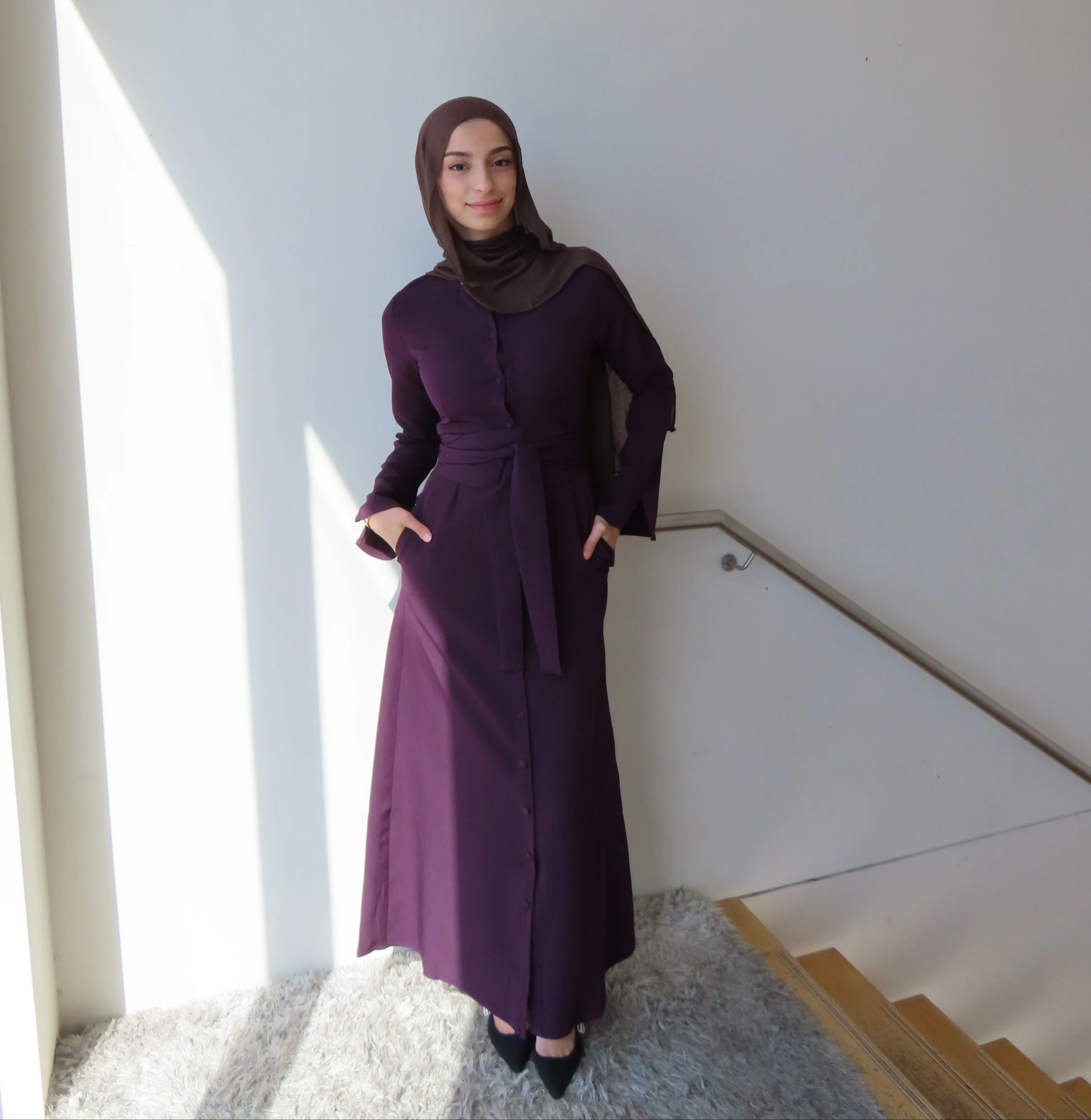 Amy Button Dress