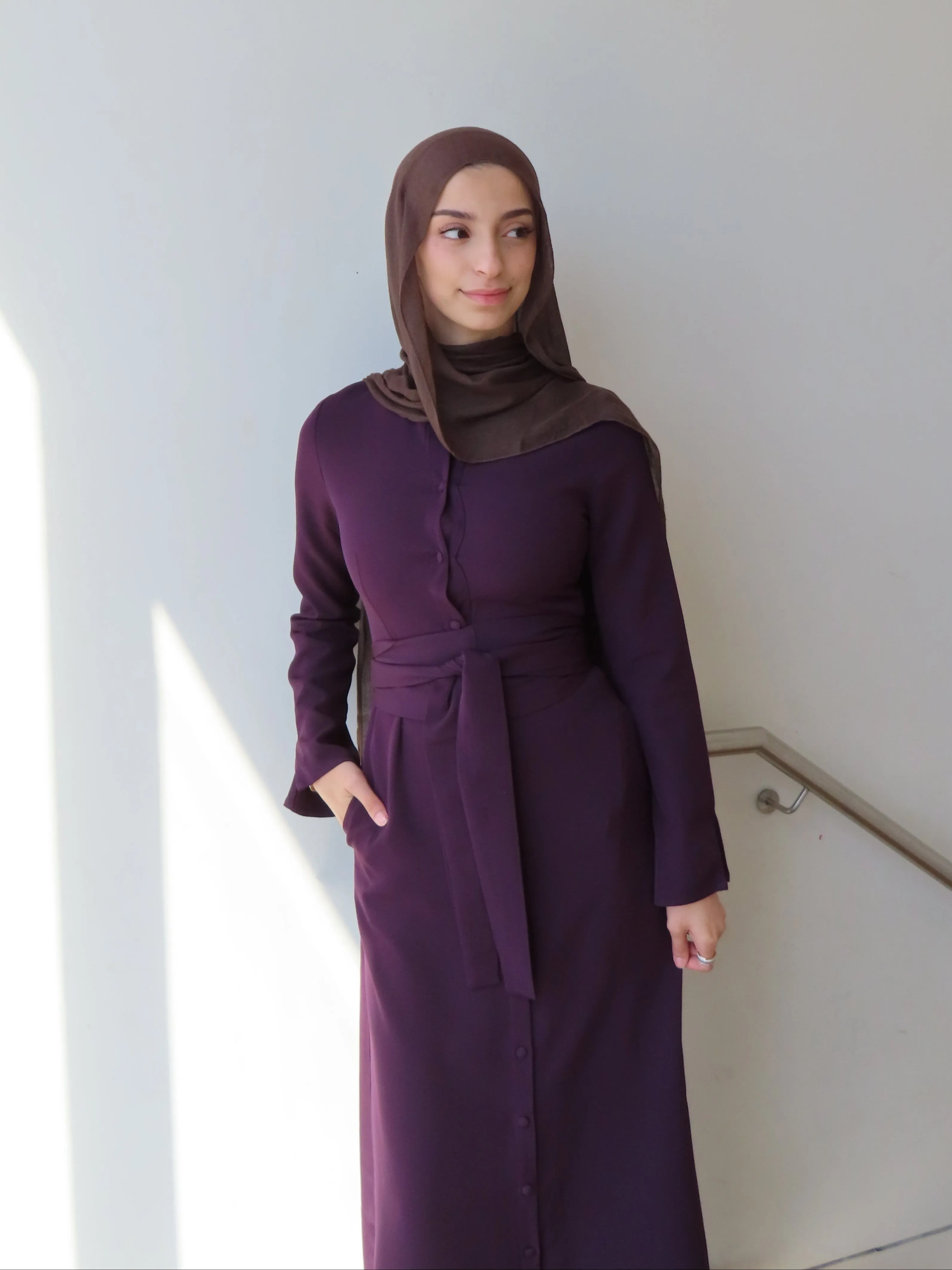 Amy Button Dress