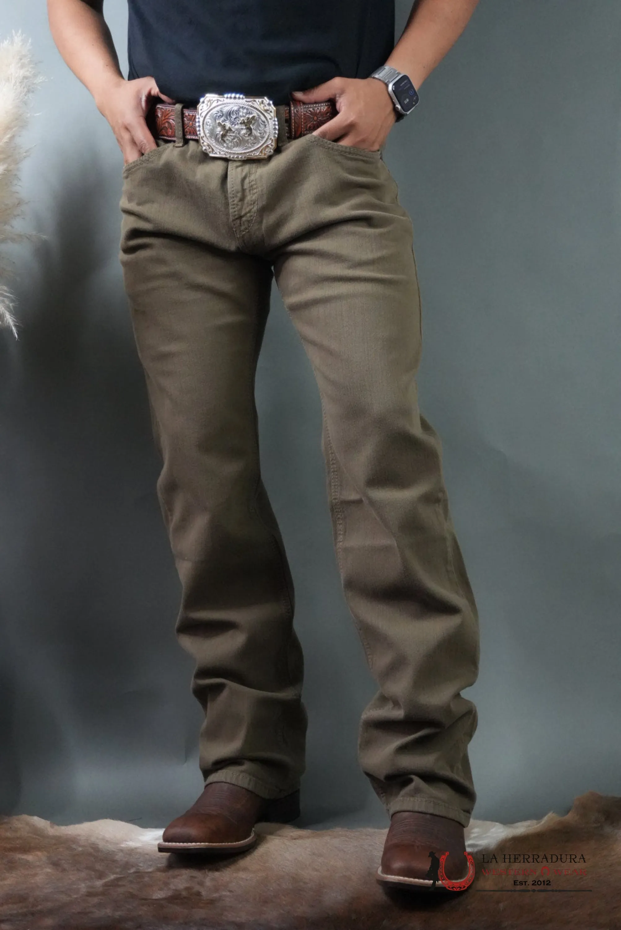 ARIAT MENS JEAN PEAT M7 SLIM FIT STRAIGHT LEG