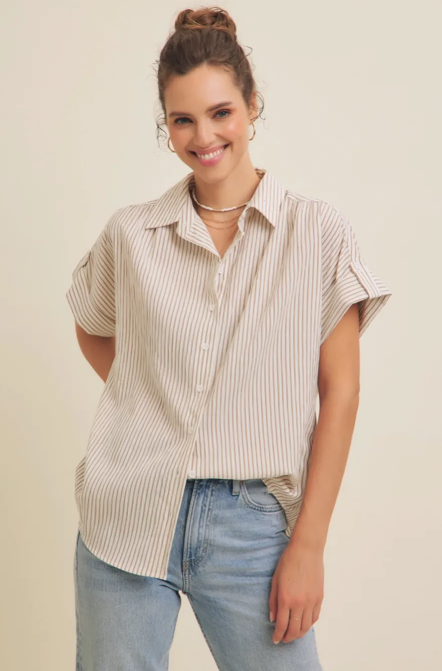Asha Top -- Light Mocha
