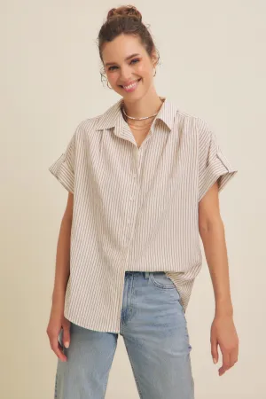 Asha Top -- Light Mocha