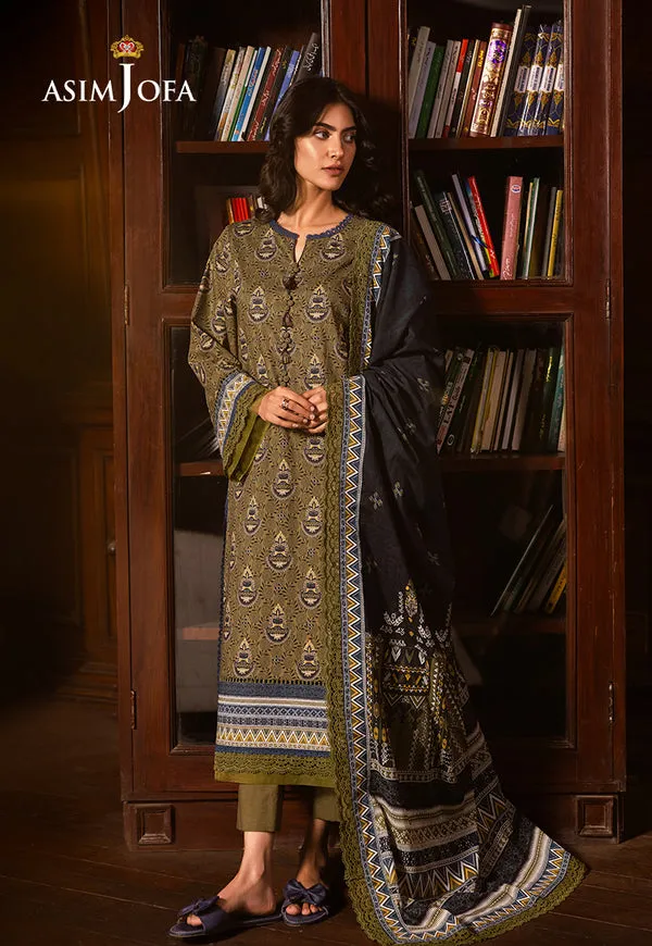 Asim Jofa Printed Lawn '25 | AJUUB-37