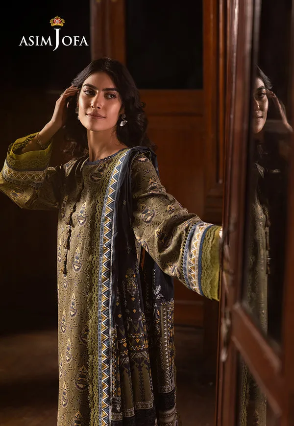 Asim Jofa Printed Lawn '25 | AJUUB-37