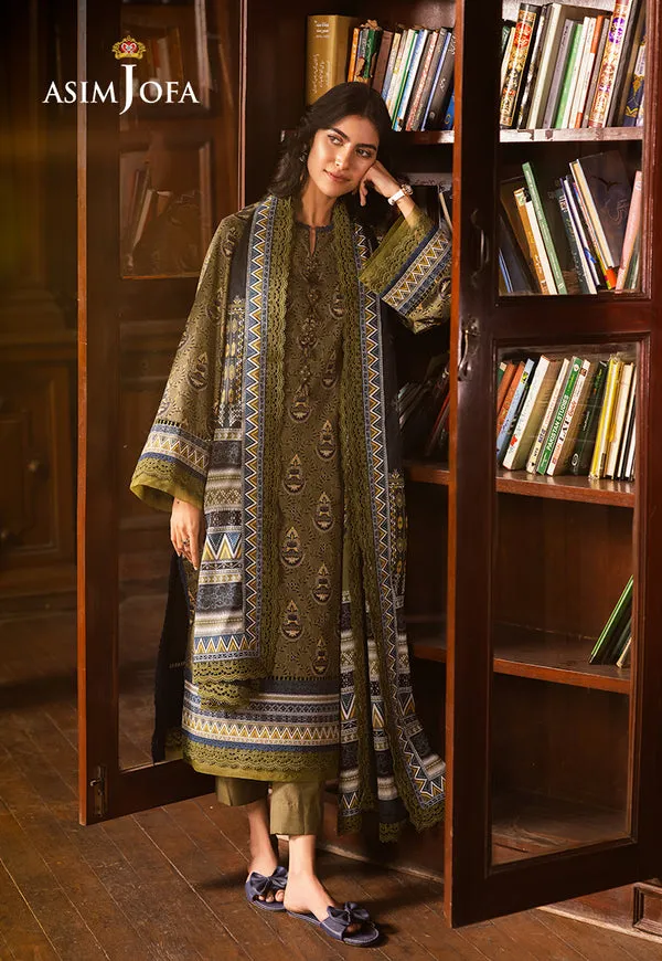 Asim Jofa Printed Lawn '25 | AJUUB-37