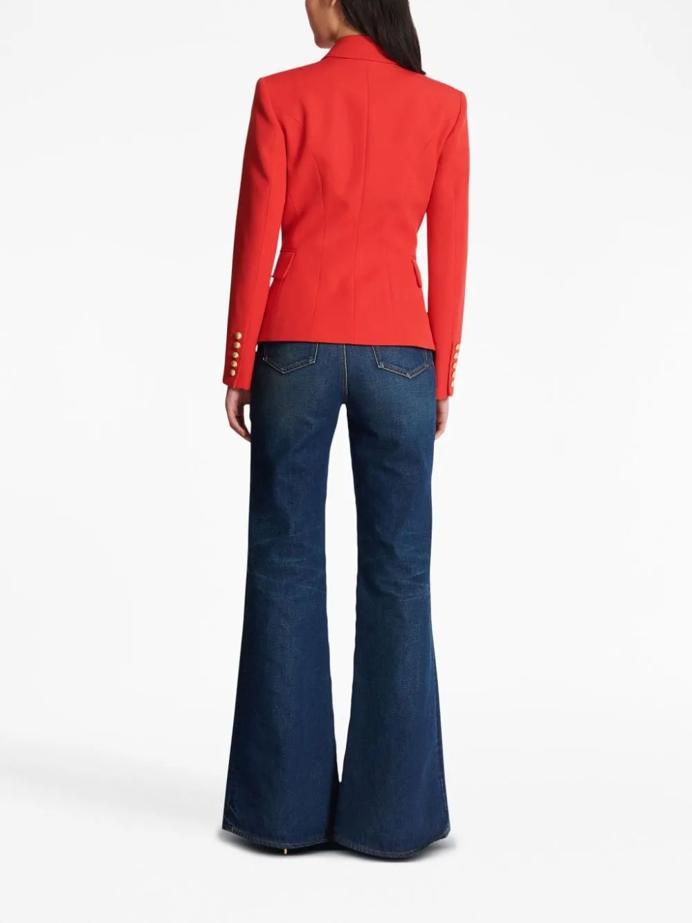 Balmain Jackets Red