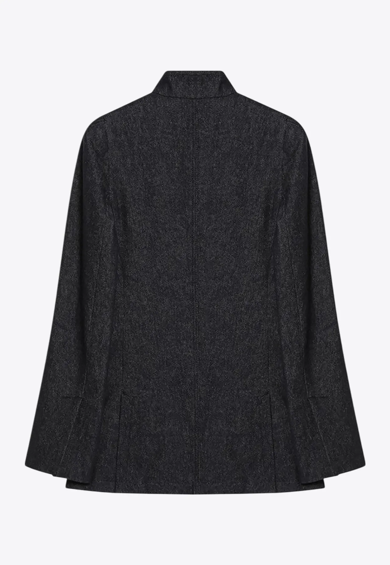 Beatrice Denim-Effect Blazer