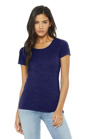 BELLA CANVAS  Women's Triblend Short Sleeve Tee. BC8413 Navy Triblend