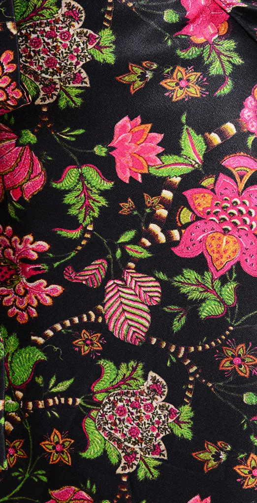 Black Rose Short Wrap