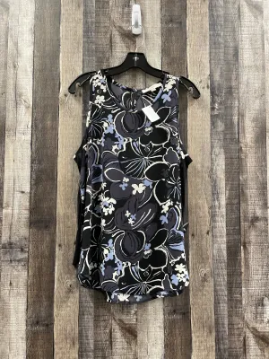 Blouse Sleeveless By Loft In Multi-colored, Size: M