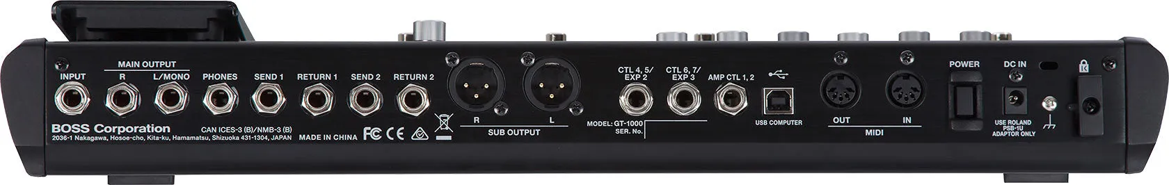 Boss GT-1000 Guitar Effects Processor Ex Display
