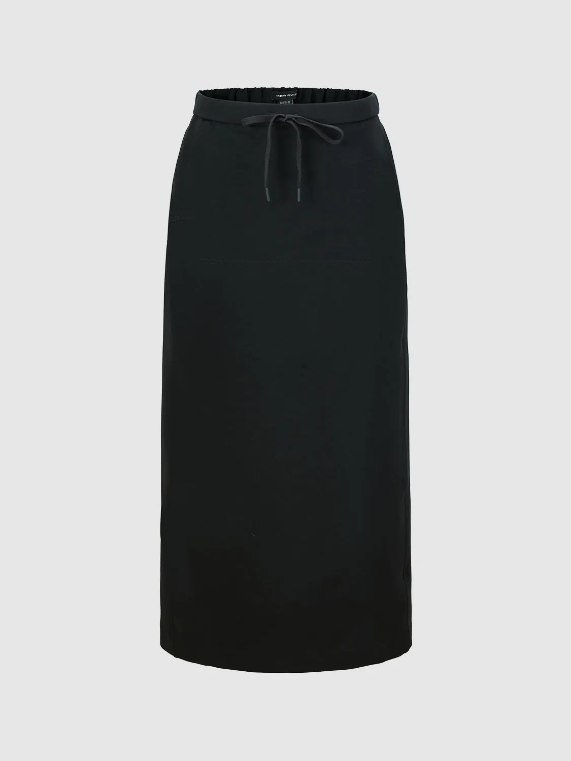 Bow Decor Straight Skirts