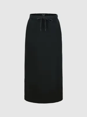 Bow Decor Straight Skirts