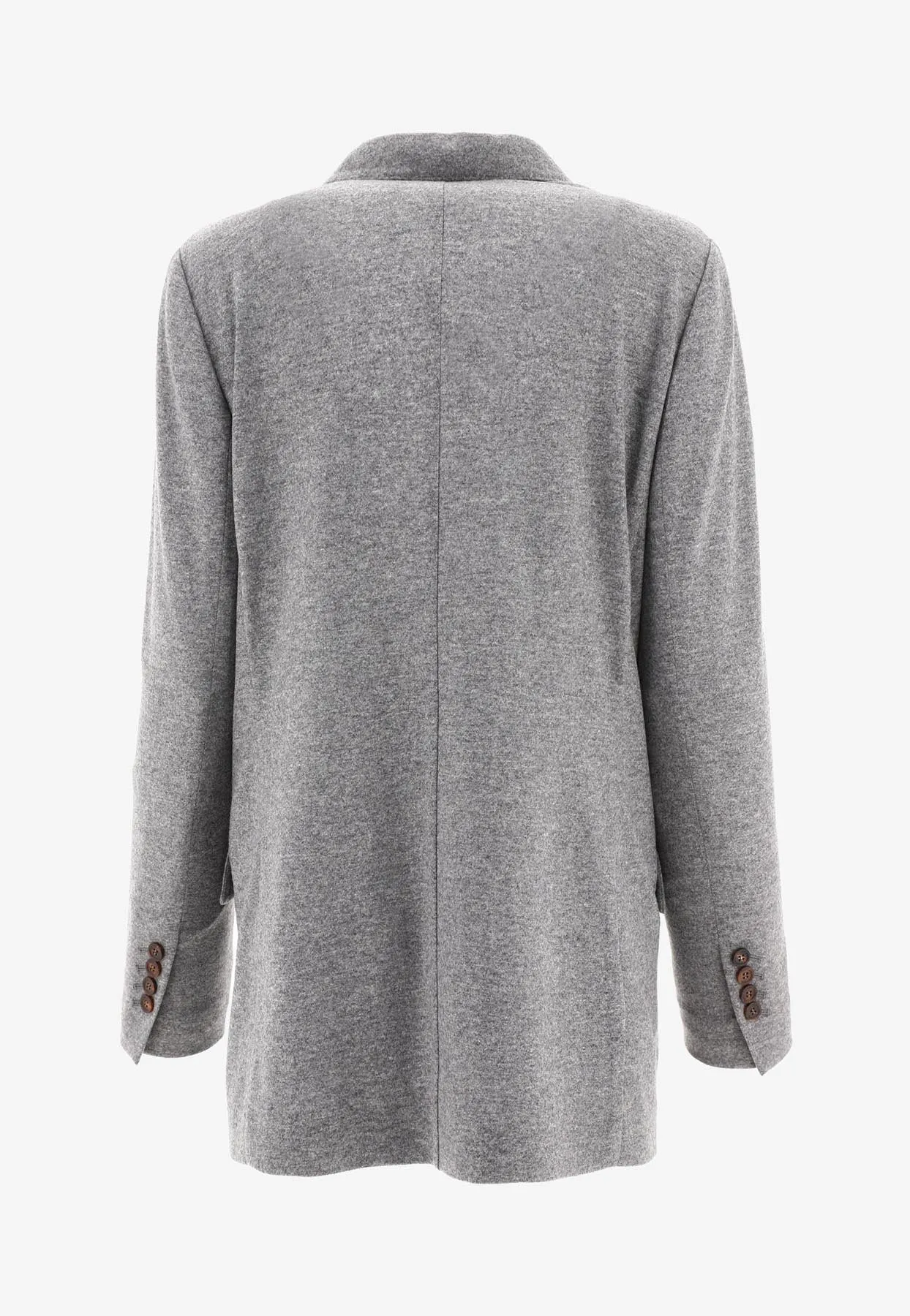 Cashmere Single-Breasted Blazer