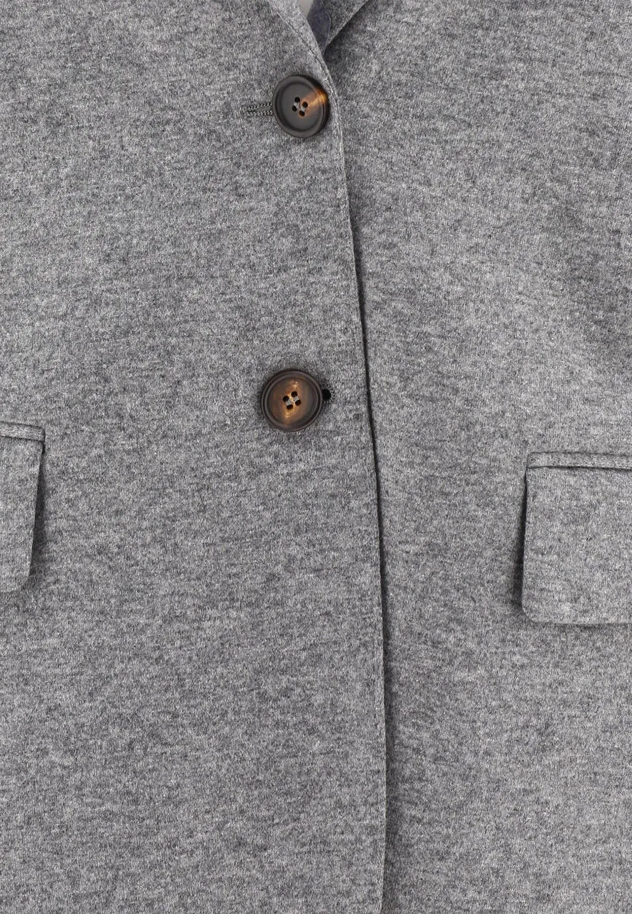 Cashmere Single-Breasted Blazer