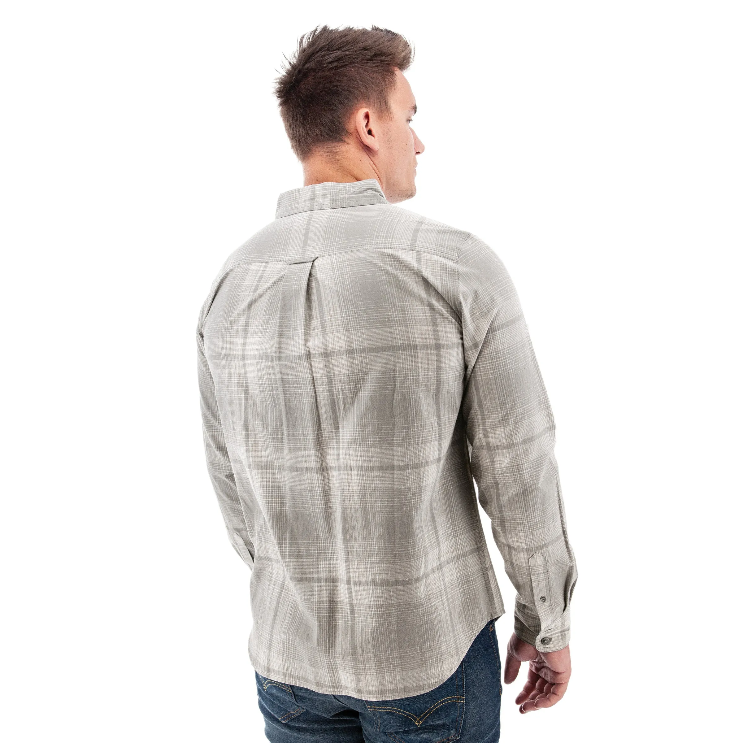 Chase Organic Hidden Button-Down Shirt - A15652