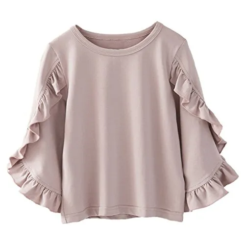 Colorful Childhood Ruffle Bat T-Shirt - Girls Size 6-7t