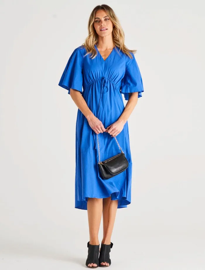 Cora Dress - Iris Blue
