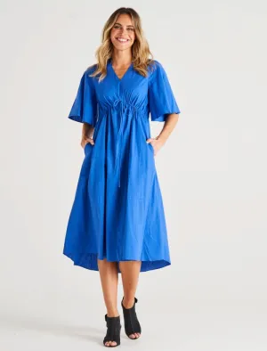 Cora Dress - Iris Blue