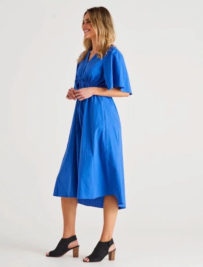 Cora Dress - Iris Blue