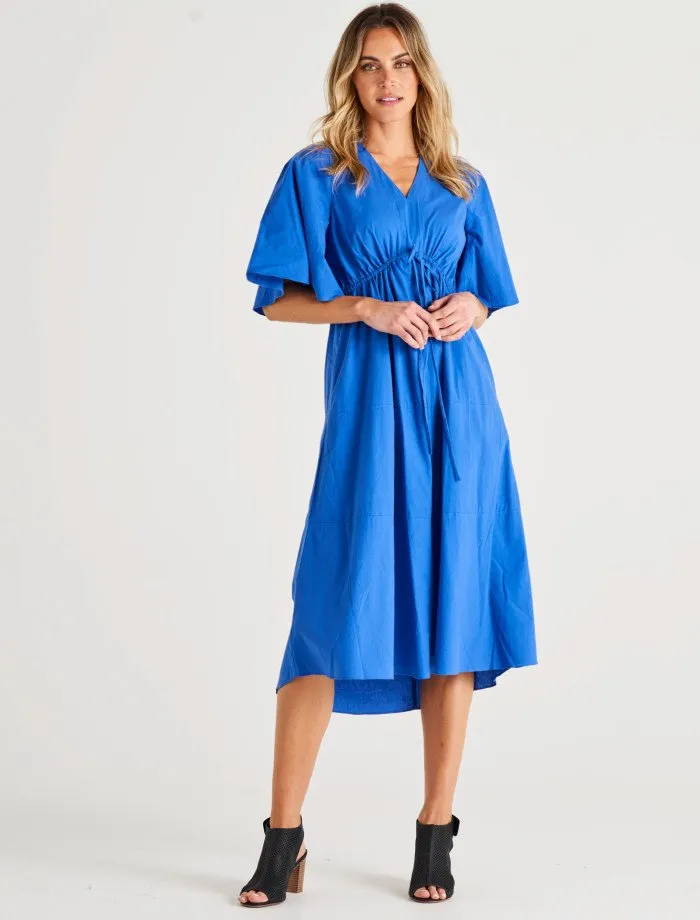 Cora Dress - Iris Blue