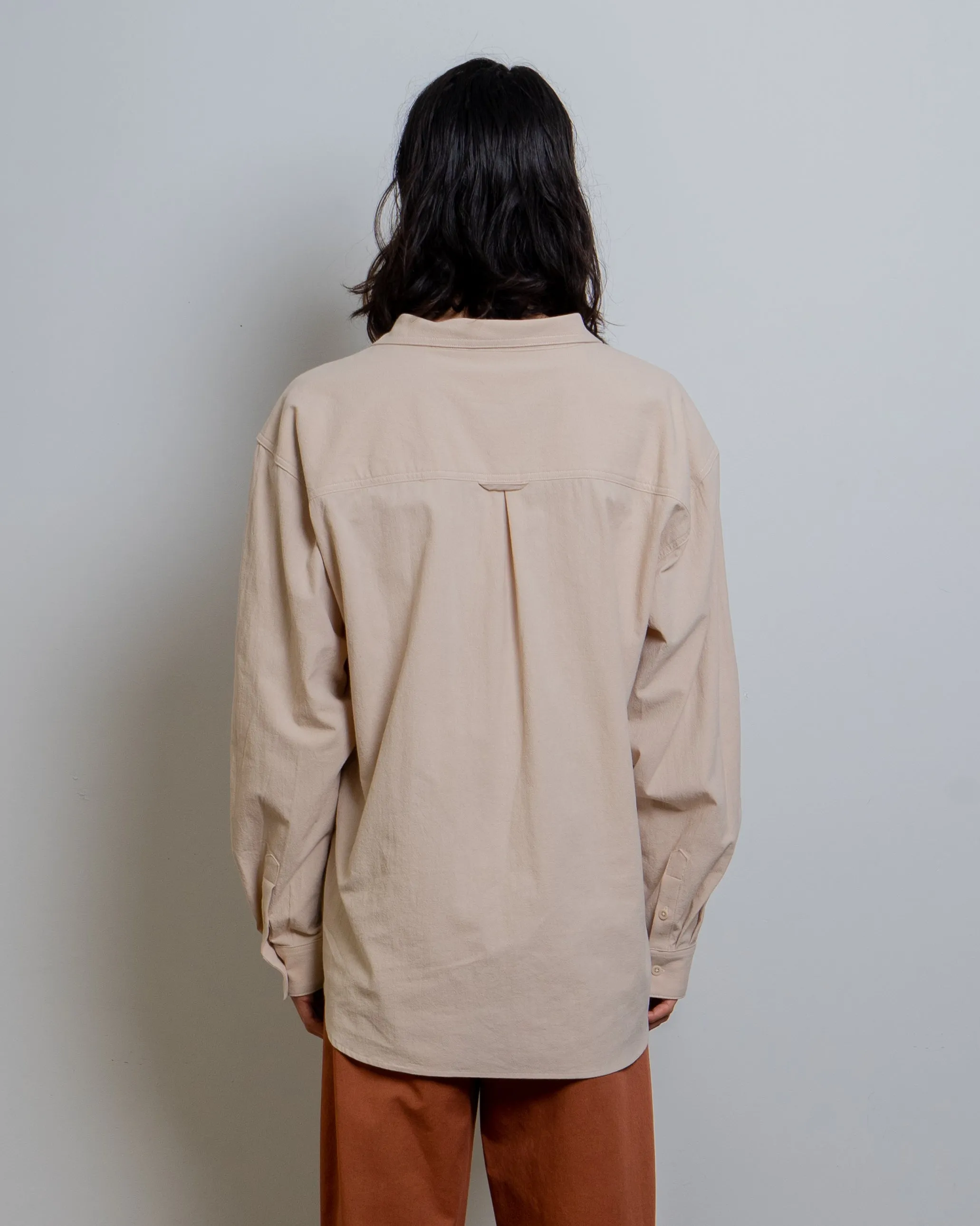 Cotton Gauze Button Down Shirt