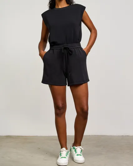 Dorothy Muscle Top Black