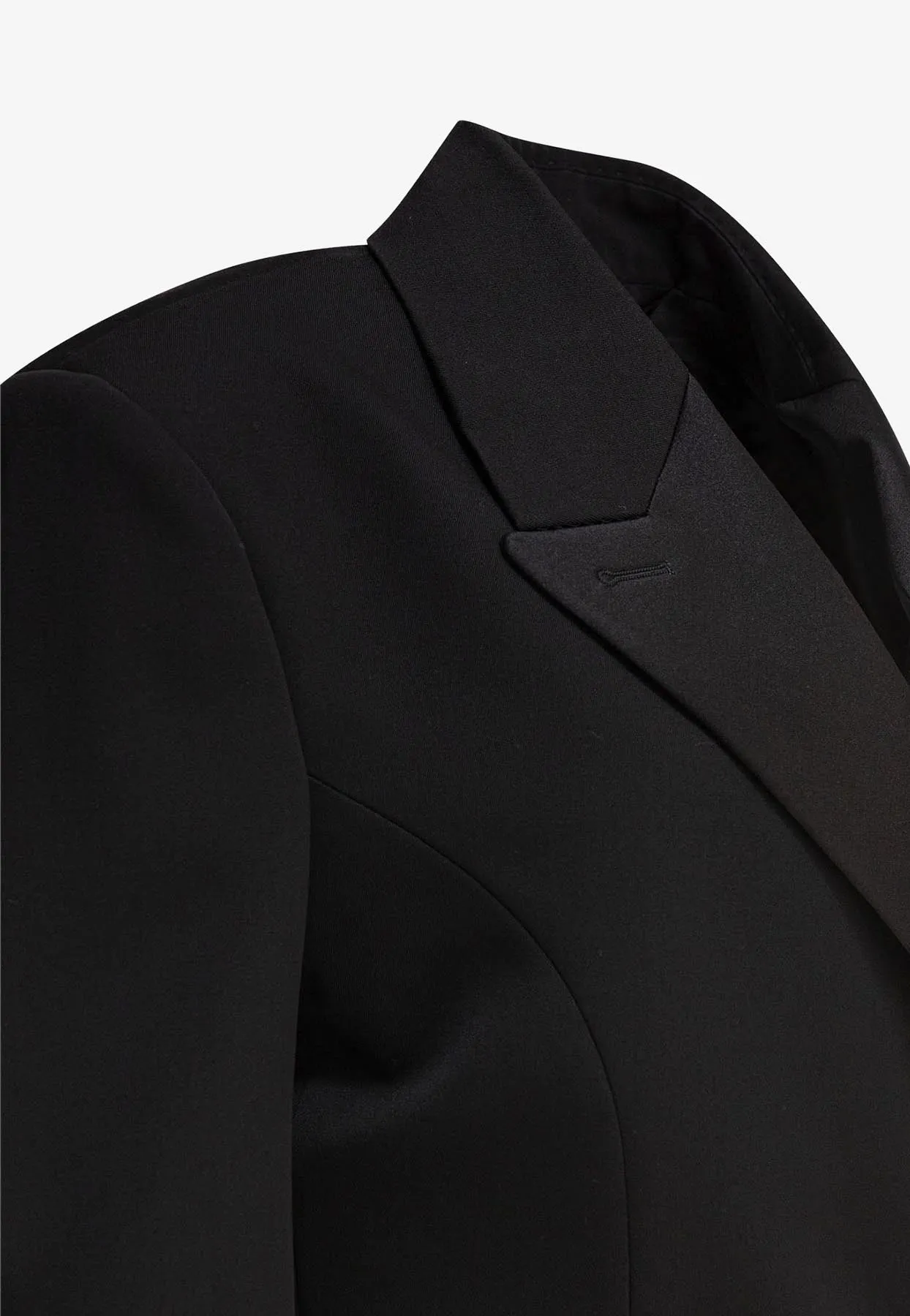 Double-Breasted Tuxedo Jacket
