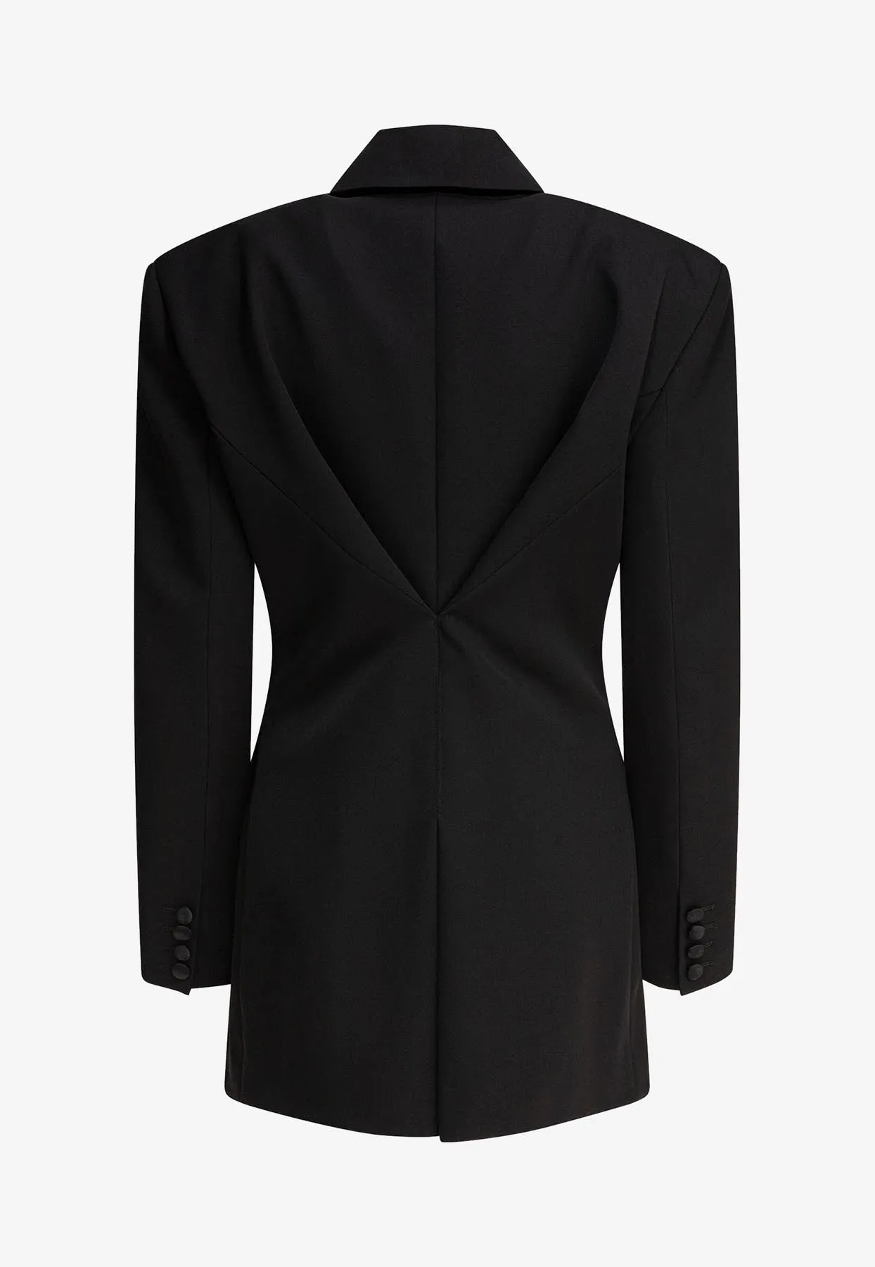Double-Breasted Tuxedo Jacket
