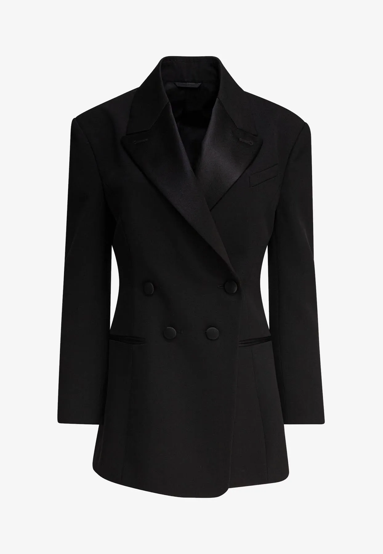 Double-Breasted Tuxedo Jacket