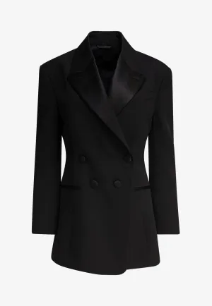 Double-Breasted Tuxedo Jacket