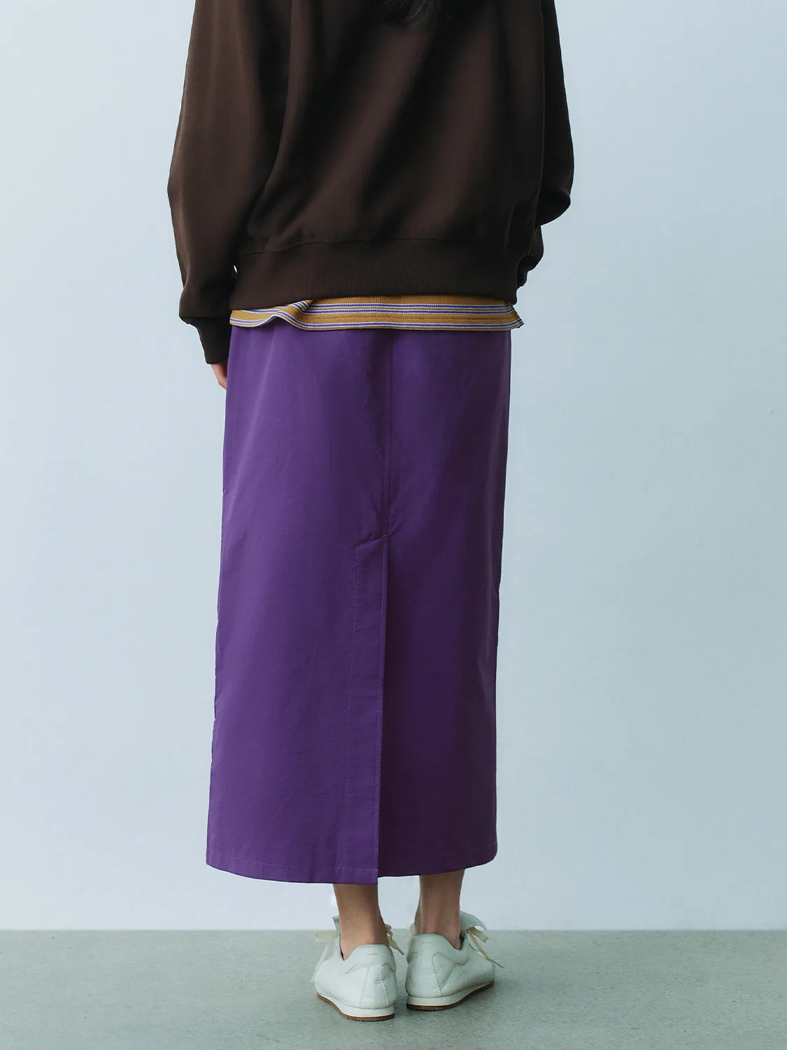 Drawstring Straight Skirts