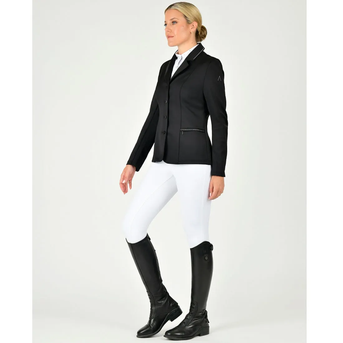 DUBLIN BLACK LULU BLING COMPETITION JACKET BLACK LADIES