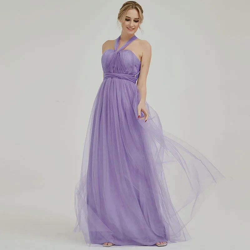 Dusty Purple MULTI WAY Sweetheart Tulle Bridesmaid Dress