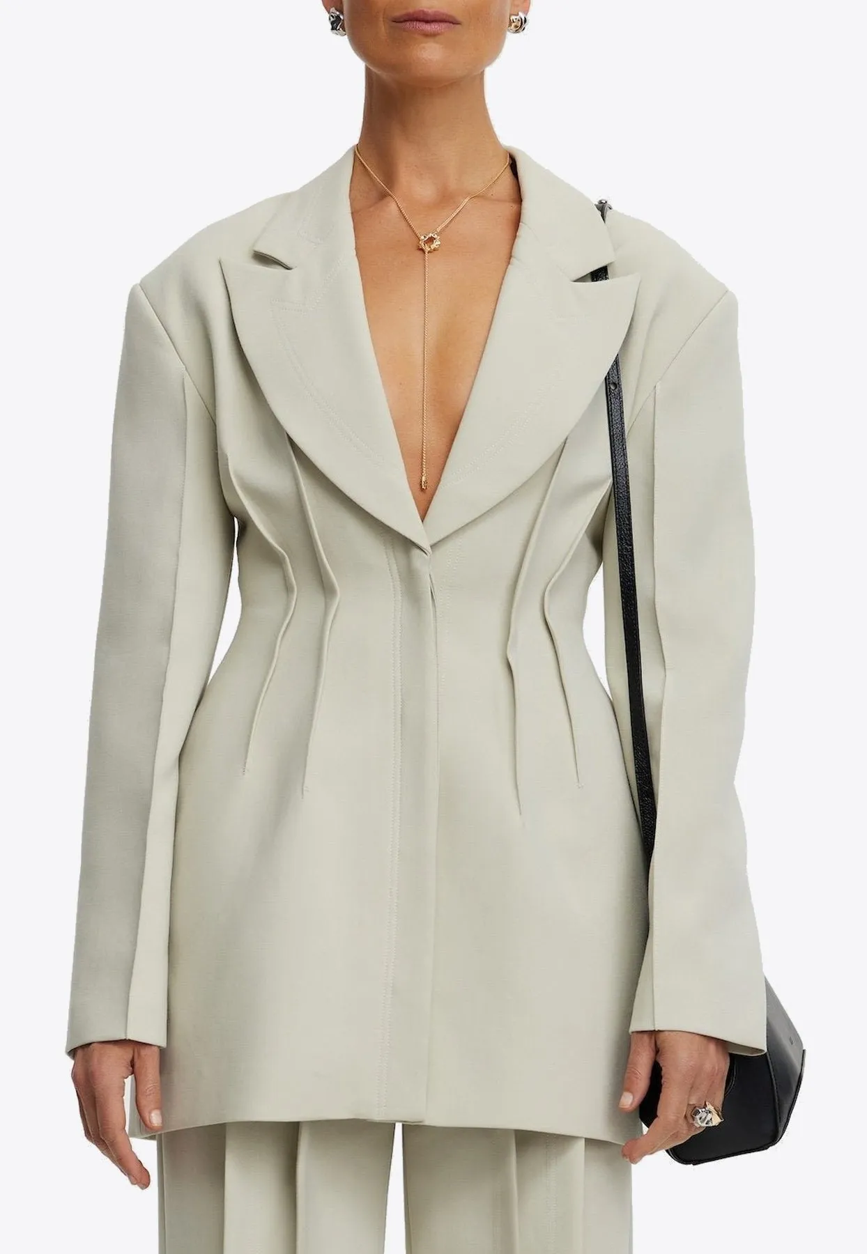 Edrom V-neck Blazer