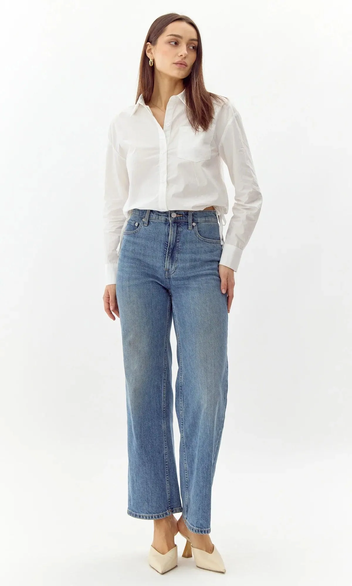 Eslee Poplin Top