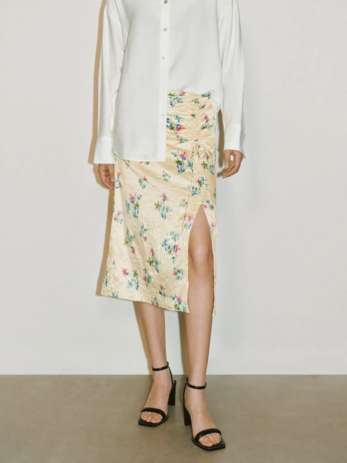 Floral Straight Skirts