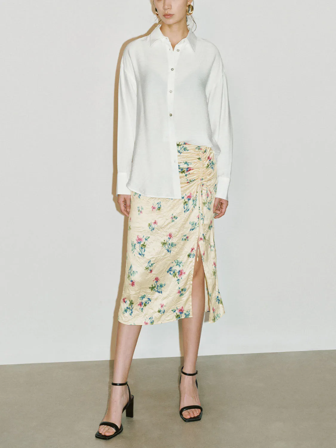 Floral Straight Skirts
