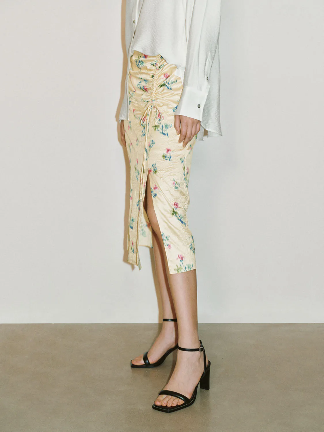 Floral Straight Skirts