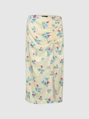 Floral Straight Skirts