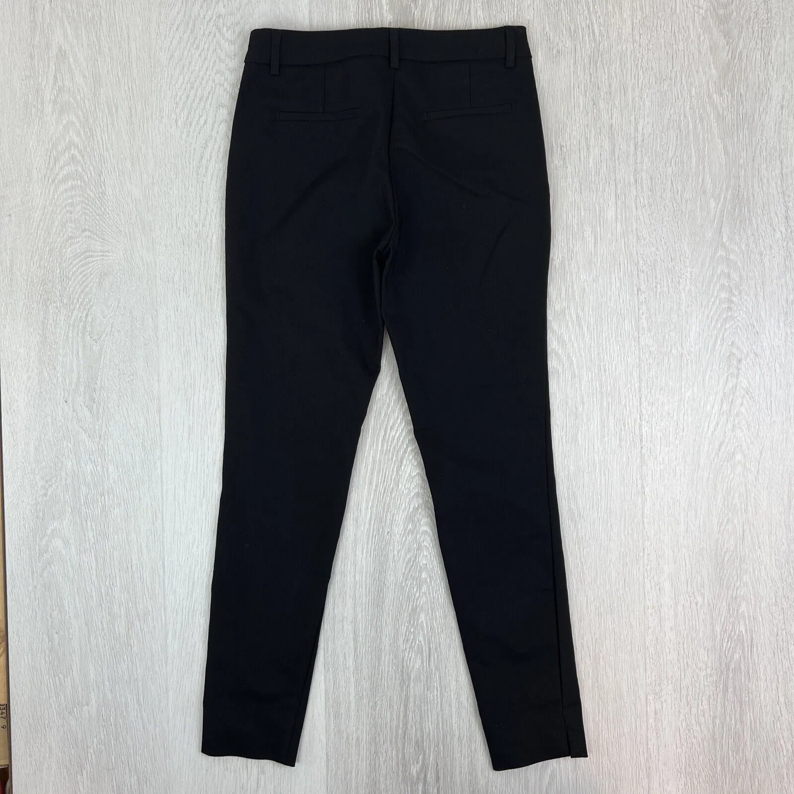 Glassons Womens Black Slim Cropped Dress Pants Size 6