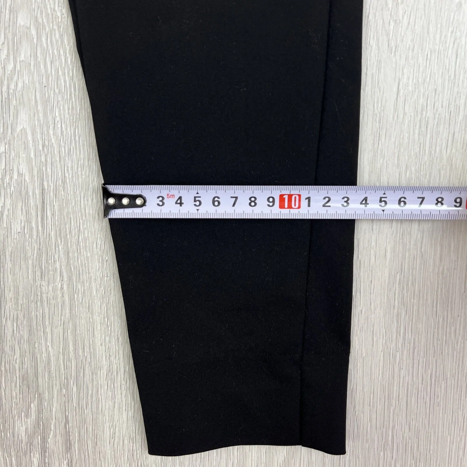 Glassons Womens Black Slim Cropped Dress Pants Size 6
