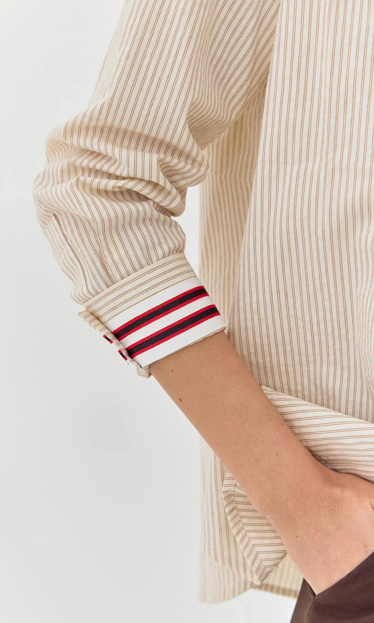 Greta Stripped Button Down