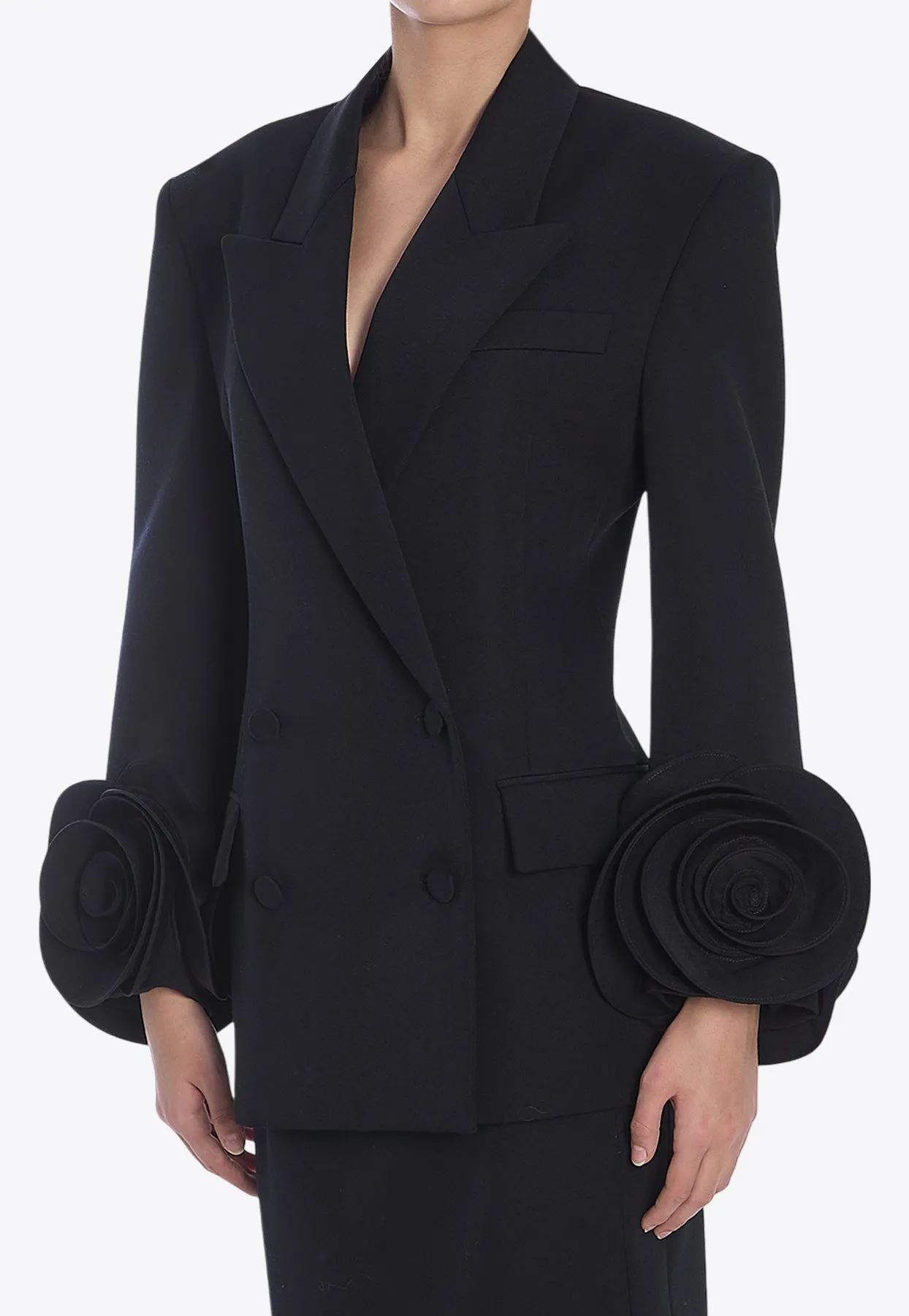 Grisaille Double-Breasted Jacket