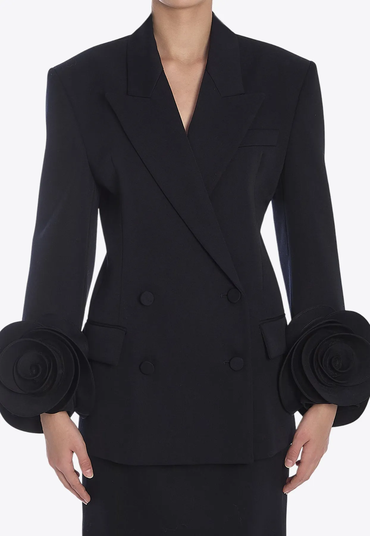 Grisaille Double-Breasted Jacket