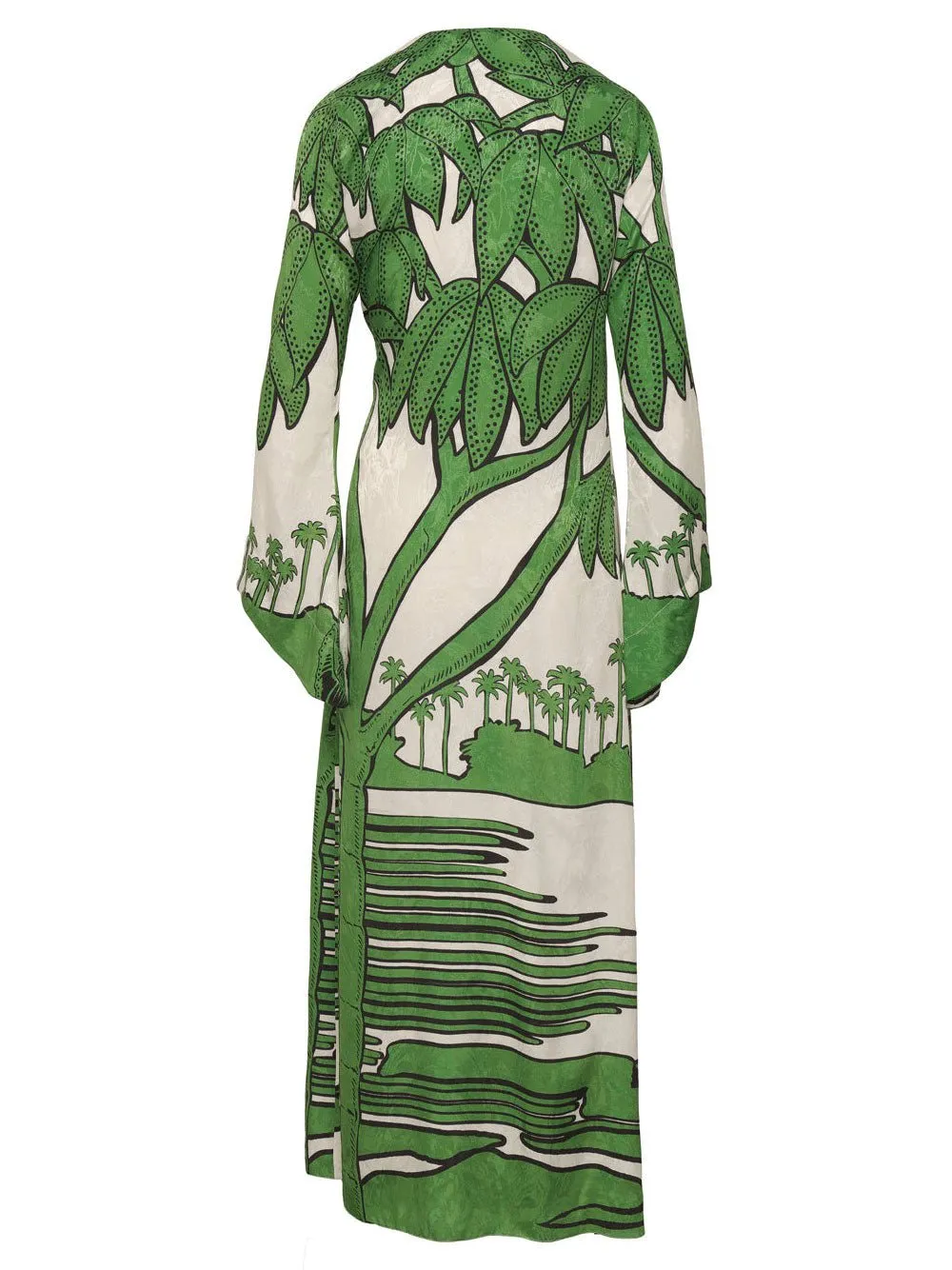 Gulf Of Guinea Wrap Dress